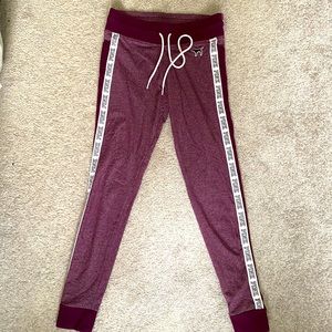 Women’s Pink size small sweatpant leggings!!
